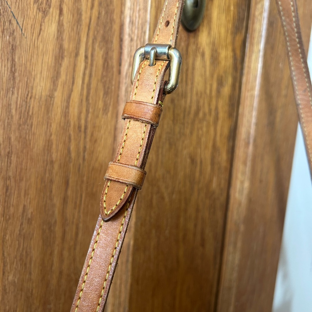 Louis Vuitton Monogram Palermo PM Shoulder Bag w/ Strap Brown - Picture 10 of 17